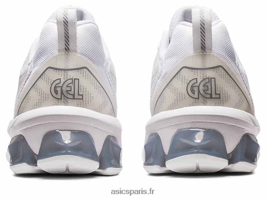 Hommes Asics gel-quantique 90 iv BXL8B279 blanc/plaque de roche