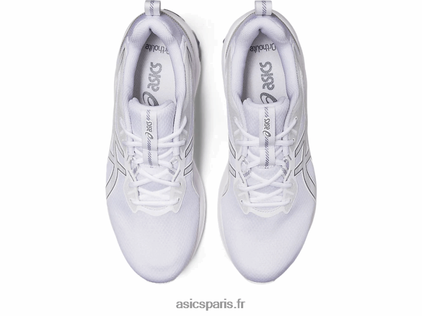 Hommes Asics gel-quantique 90 iv BXL8B279 blanc/plaque de roche