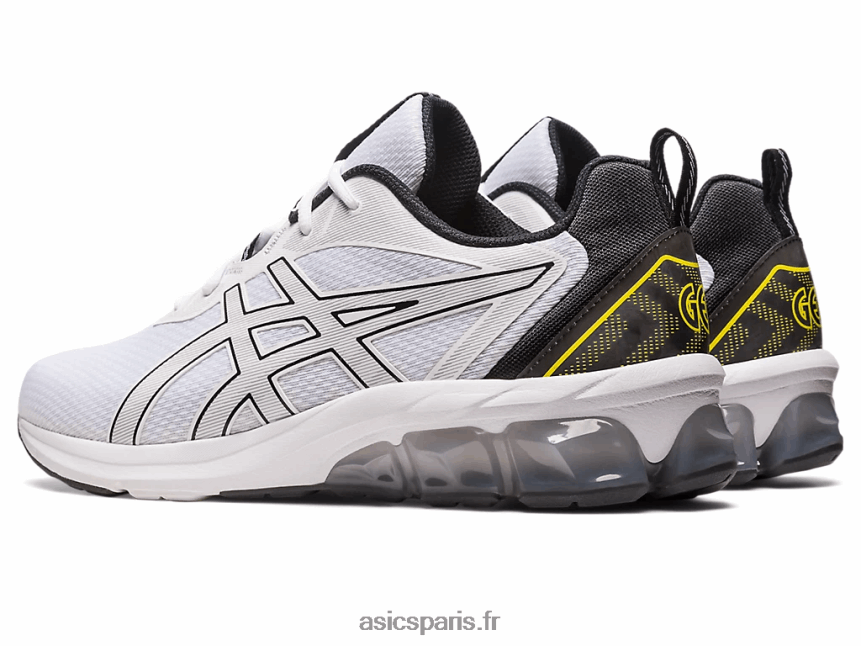 Hommes Asics gel-quantique 90 iv BXL8B293 blanc noir
