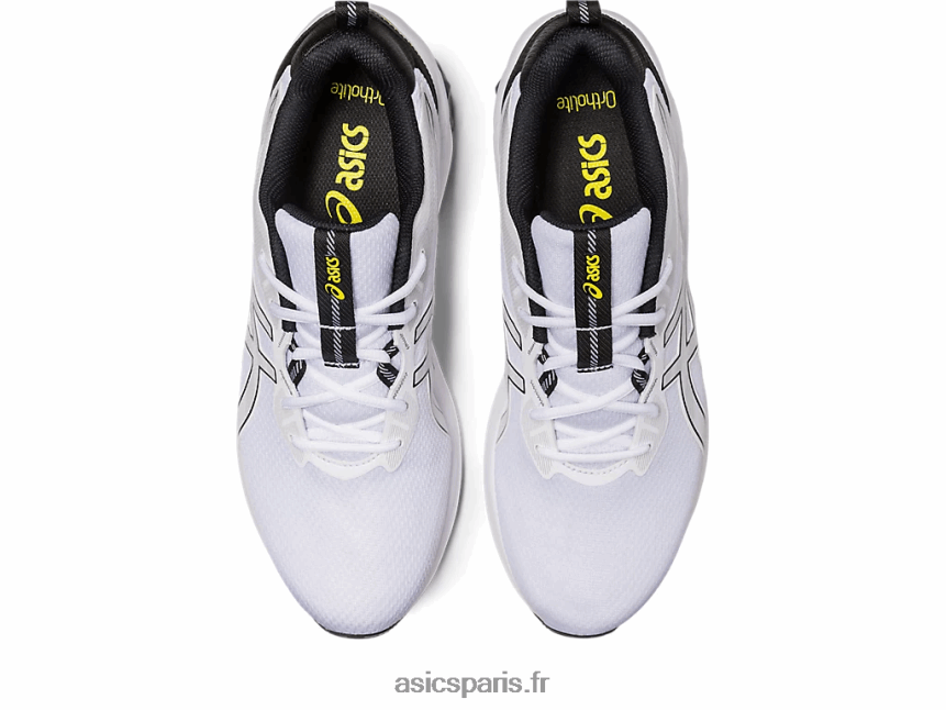 Hommes Asics gel-quantique 90 iv BXL8B293 blanc noir