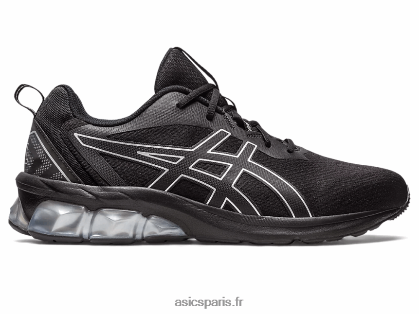 Hommes Asics gel-quantique 90 iv BXL8B295 noir/argent pur