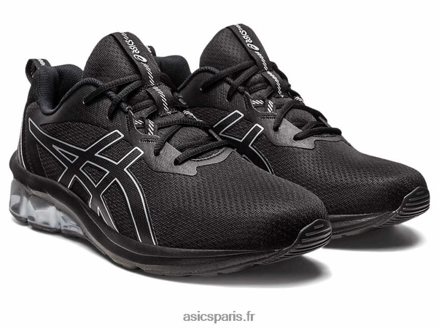 Hommes Asics gel-quantique 90 iv BXL8B295 noir/argent pur