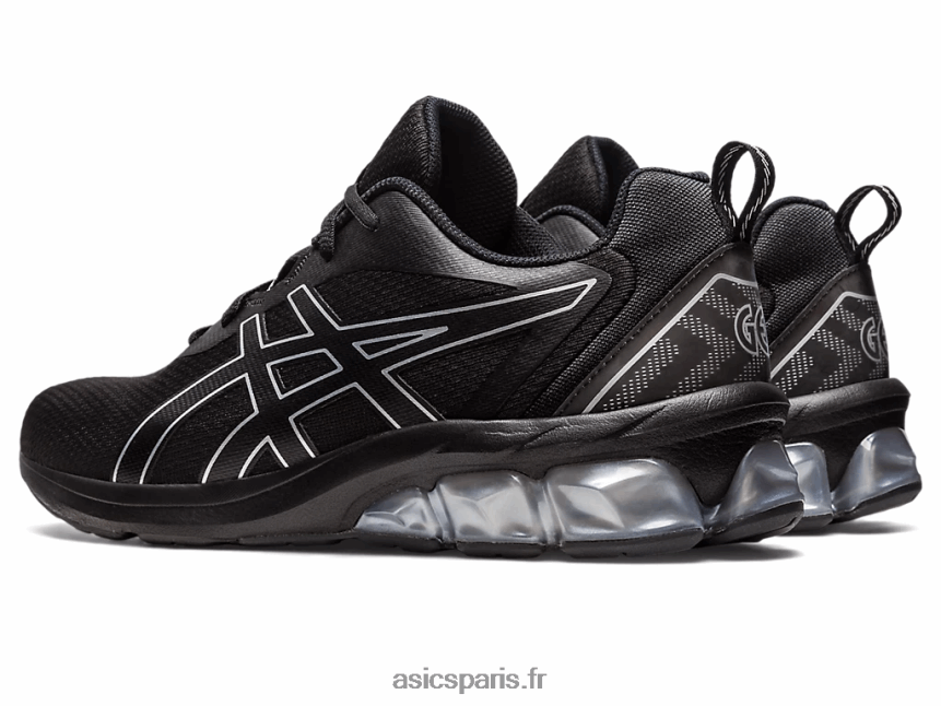 Hommes Asics gel-quantique 90 iv BXL8B295 noir/argent pur