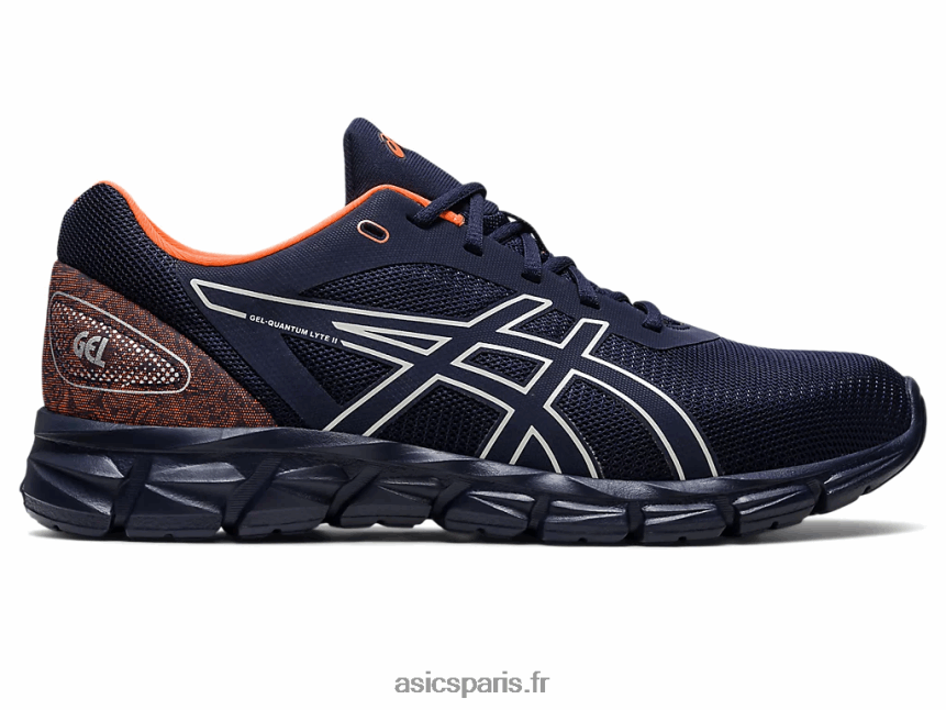Hommes Asics gel-quantum lyte ii BXL8B2268 minuit/orange vif