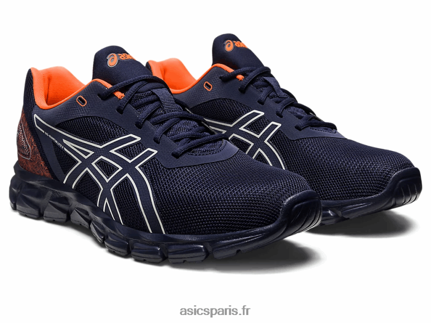 Hommes Asics gel-quantum lyte ii BXL8B2268 minuit/orange vif