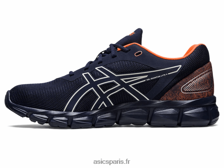 Hommes Asics gel-quantum lyte ii BXL8B2268 minuit/orange vif