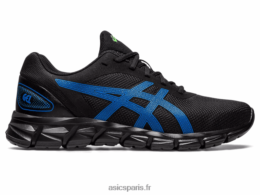 Hommes Asics gel-quantum lyte ii BXL8B2446 noir/bleu électrique