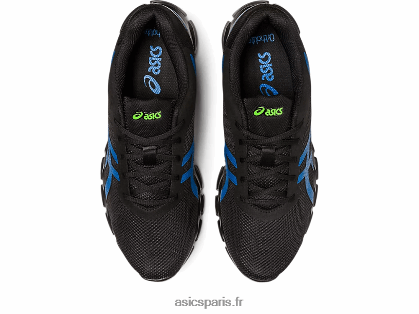 Hommes Asics gel-quantum lyte ii BXL8B2446 noir/bleu électrique