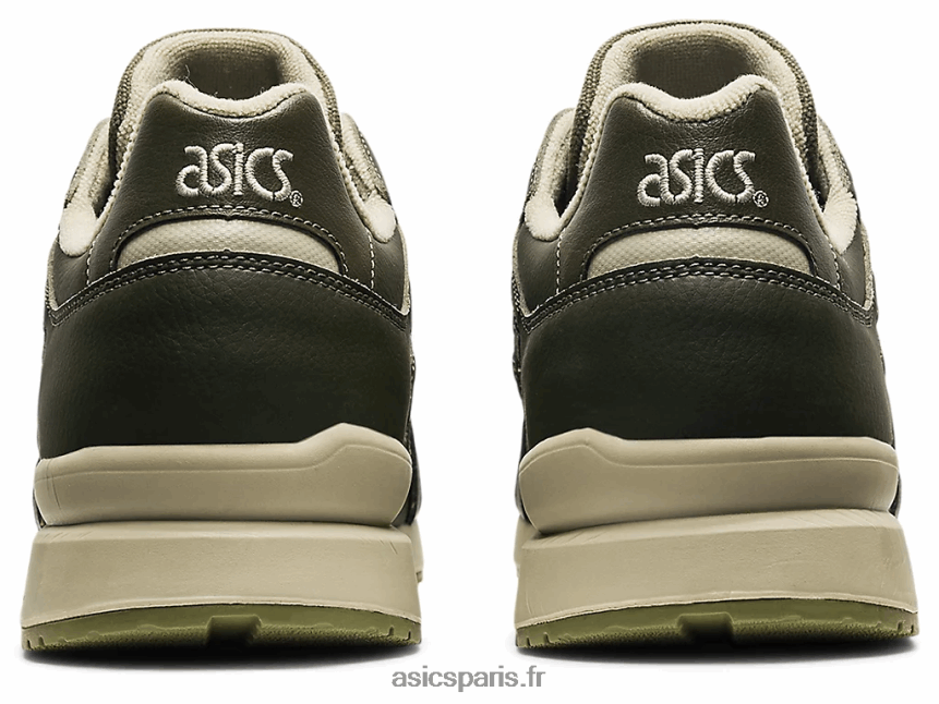 Hommes Asics gt-ii BXL8B21250 toile olive/vert feuille séchée