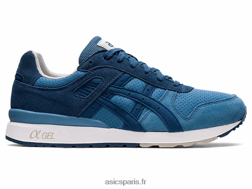 Hommes Asics gt-ii BXL8B21261 soie grise/grand requin