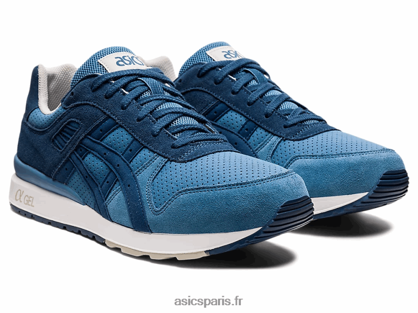 Hommes Asics gt-ii BXL8B21261 soie grise/grand requin