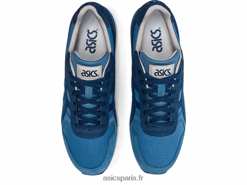 Hommes Asics gt-ii BXL8B21261 soie grise/grand requin