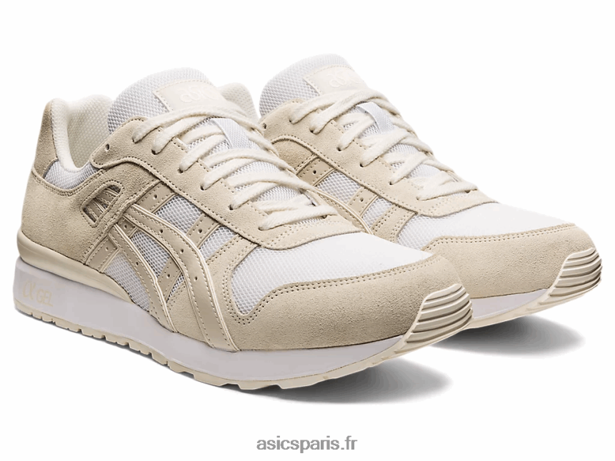 Hommes Asics gt-ii BXL8B21752 crème/gris fumé