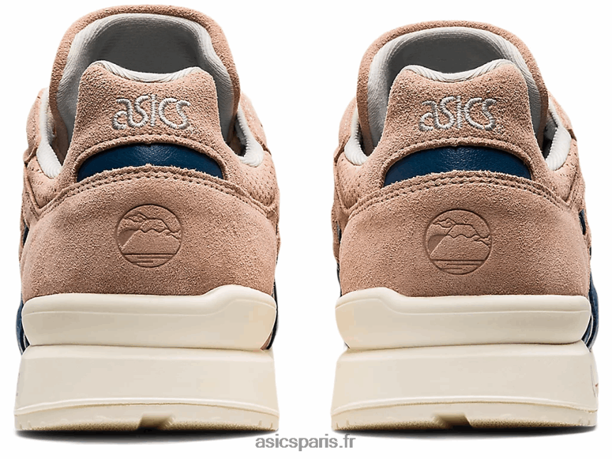 Hommes Asics gt-ii BXL8B21754 abricot pâle/azur