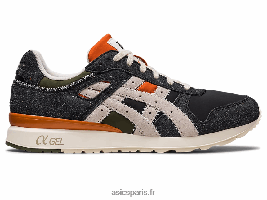 Hommes Asics gt-ii BXL8B2705 noir/crème