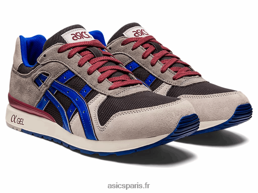 Hommes Asics gt-ii BXL8B2766 gris obsidienne/bleu illusion