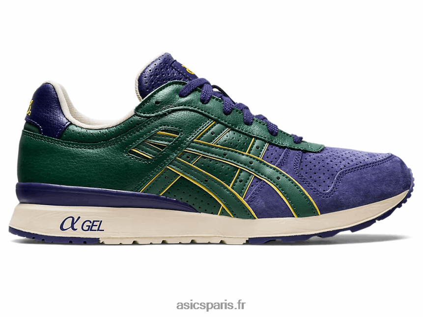 Hommes Asics gt-ii BXL8B2777 violet mat/vert chasseur