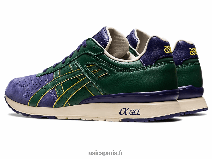 Hommes Asics gt-ii BXL8B2777 violet mat/vert chasseur