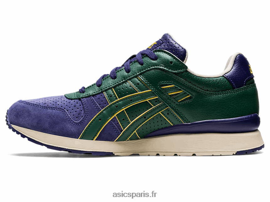 Hommes Asics gt-ii BXL8B2777 violet mat/vert chasseur