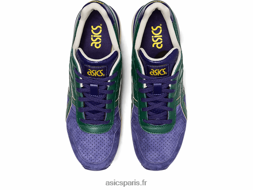 Hommes Asics gt-ii BXL8B2777 violet mat/vert chasseur