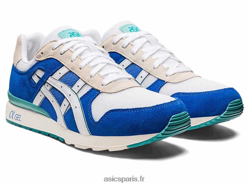 Hommes Asics gt-ii BXL8B2980 côte bleue/blanche