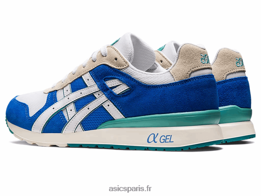 Hommes Asics gt-ii BXL8B2980 côte bleue/blanche
