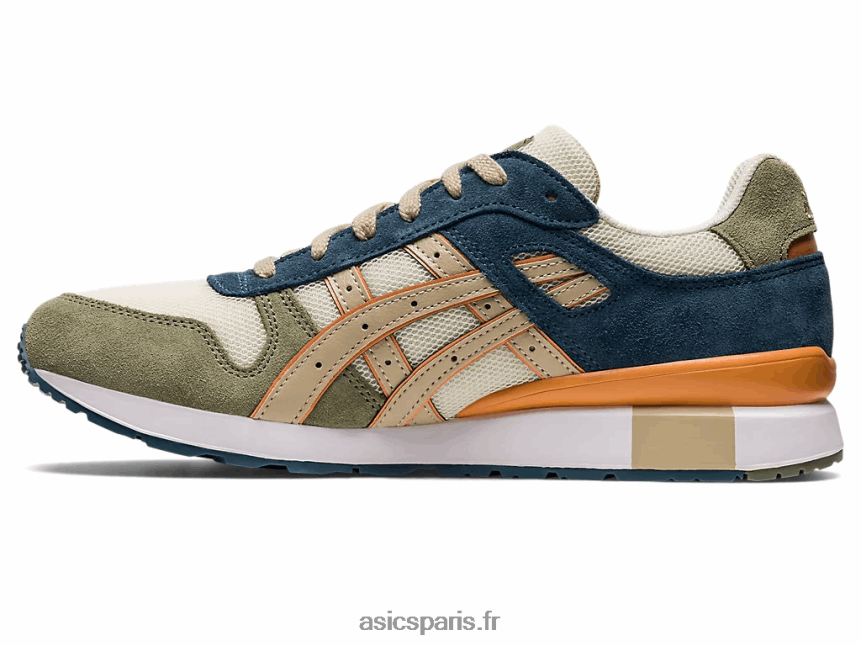 Hommes Asics gt-ii BXL8B2981 crème/gris plume