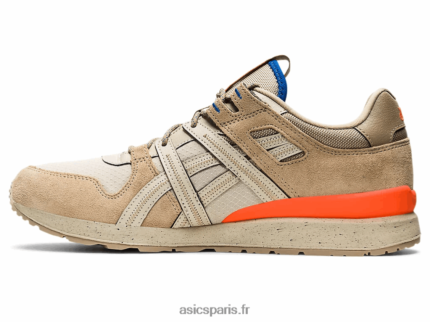 Hommes Asics gt-ii re BXL8B21119 mastic/orange choquante