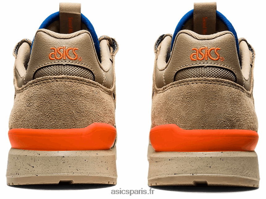 Hommes Asics gt-ii re BXL8B21119 mastic/orange choquante