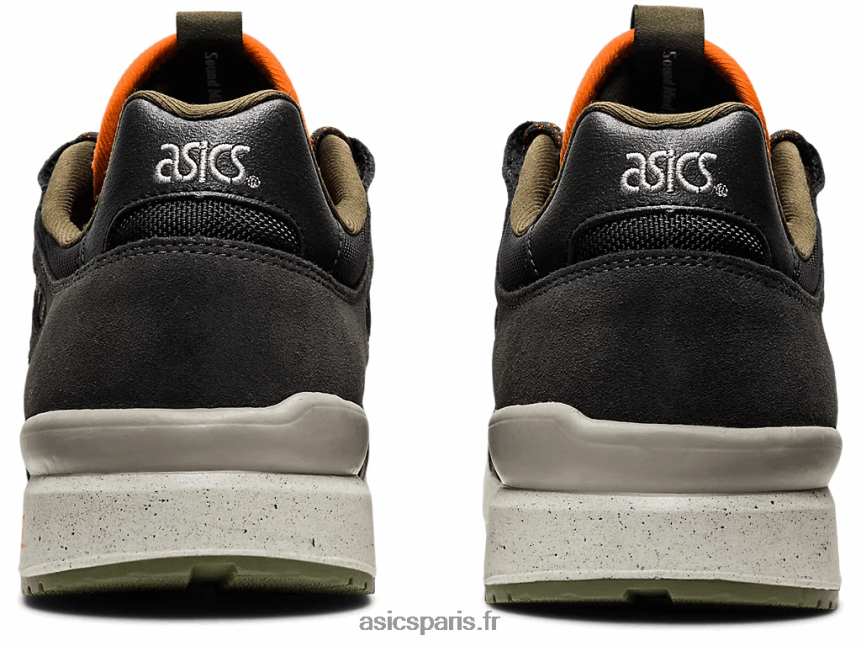 Hommes Asics gt-ii re BXL8B21259 toile olive/habanero