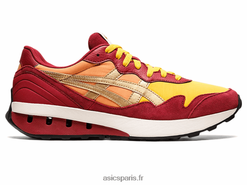 Hommes Asics jogging x81 BXL8B21093 miel/bourgogne
