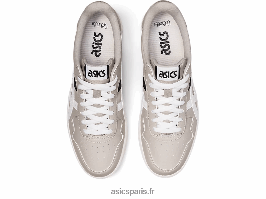 Hommes Asics le japon BXL8B21217 gris huître/blanc