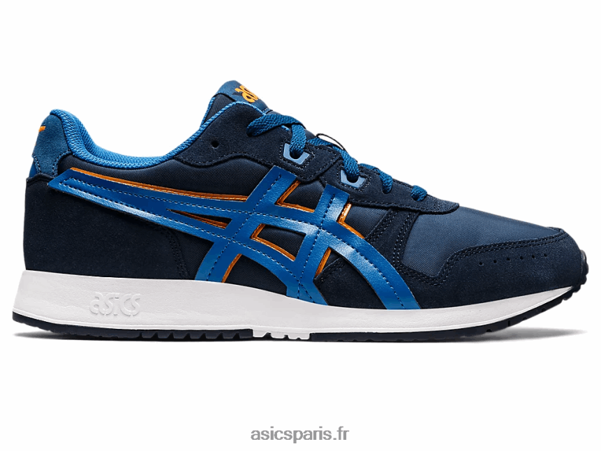 Hommes Asics lyte classique BXL8B21328 bleu français / route du lac