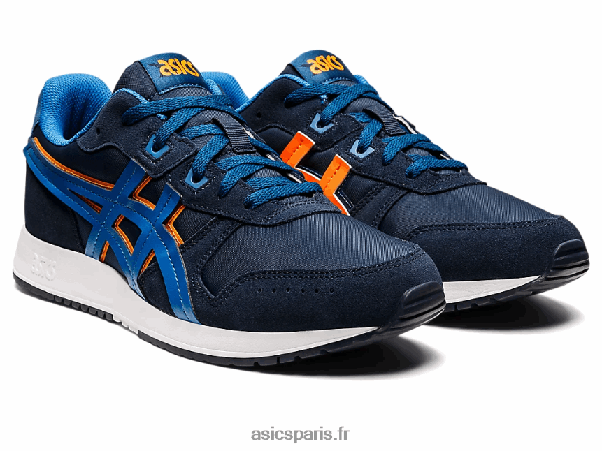 Hommes Asics lyte classique BXL8B21328 bleu français / route du lac