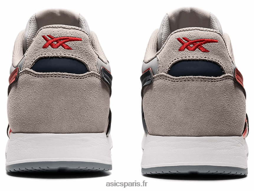 Hommes Asics lyte classique BXL8B21335 gris glacier/argile rouge