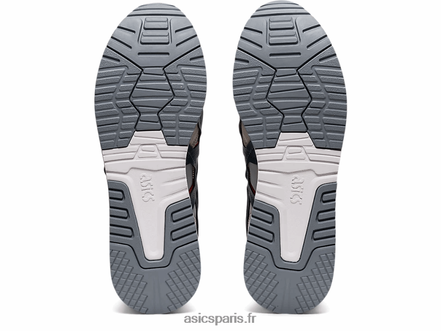 Hommes Asics lyte classique BXL8B21335 gris glacier/argile rouge