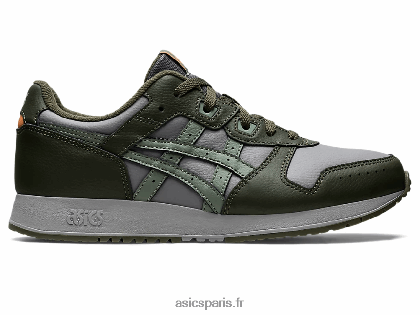 Hommes Asics lyte classique BXL8B2830 gris argile/vert lichen