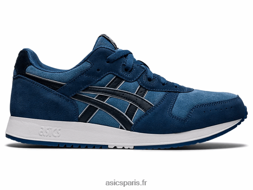 Hommes Asics lyte classique BXL8B2990 fil gris/bleu français