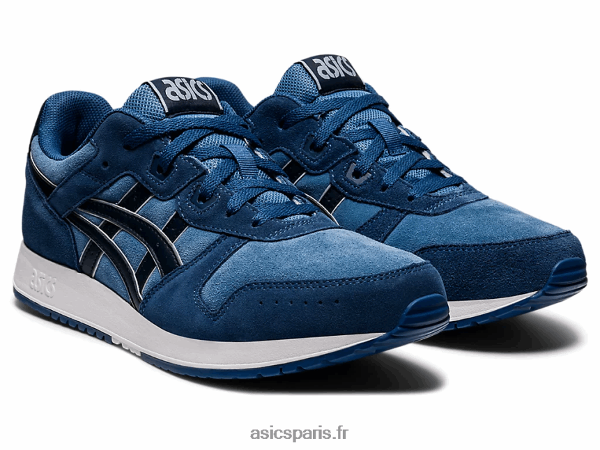 Hommes Asics lyte classique BXL8B2990 fil gris/bleu français