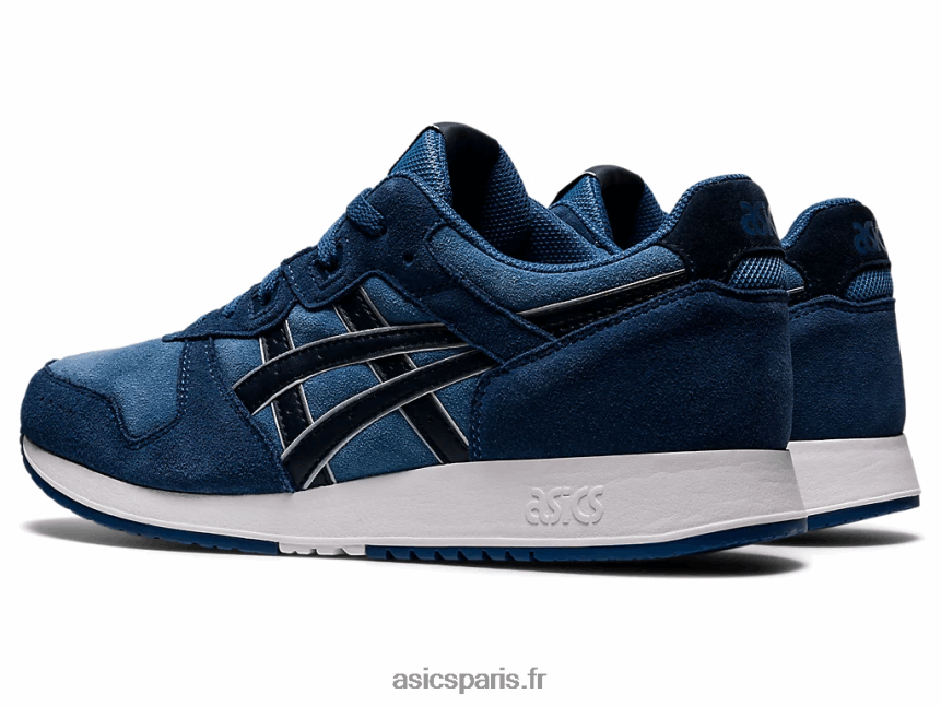Hommes Asics lyte classique BXL8B2990 fil gris/bleu français