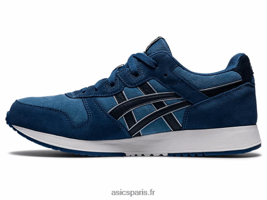 Hommes Asics lyte classique BXL8B2990 fil gris/bleu français