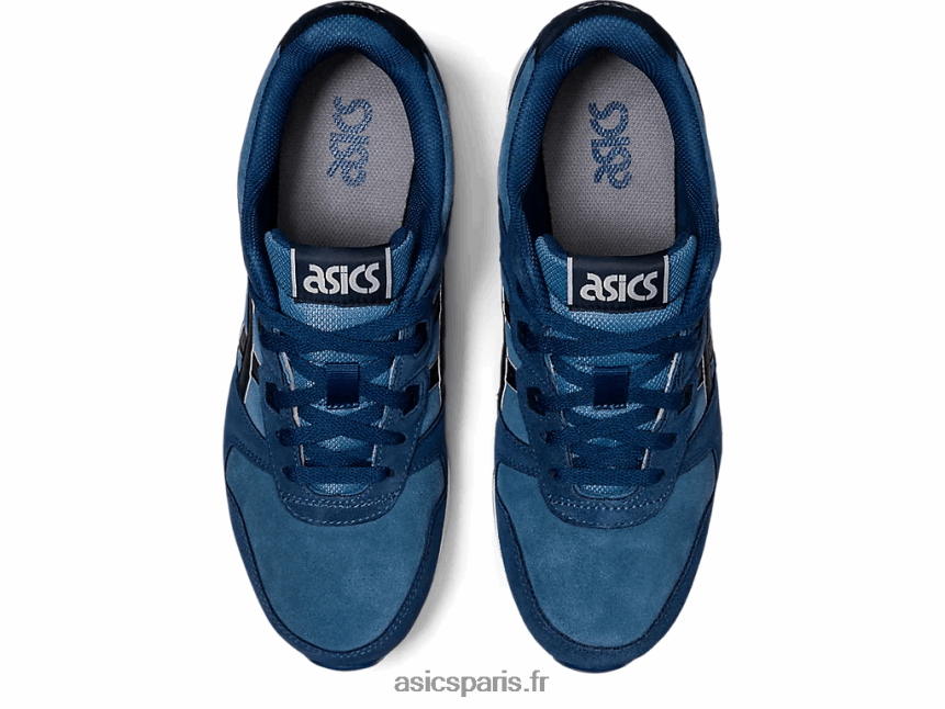 Hommes Asics lyte classique BXL8B2990 fil gris/bleu français