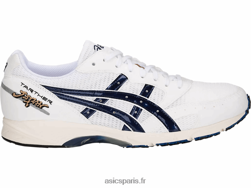 Hommes Asics plus au japon BXL8B21860 imprimé blanc/bleu