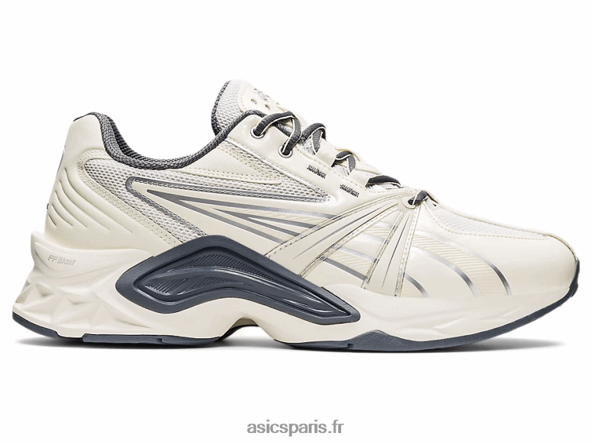 Hommes Asics protoblaste BXL8B21184 ivoire/crème