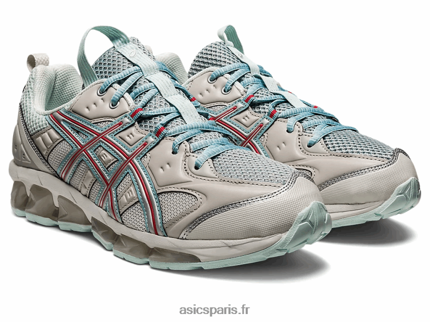 Hommes Asics us3-s gel quantique 360 ​​vii kiso BXL8B2752 gris glacier/cayenne