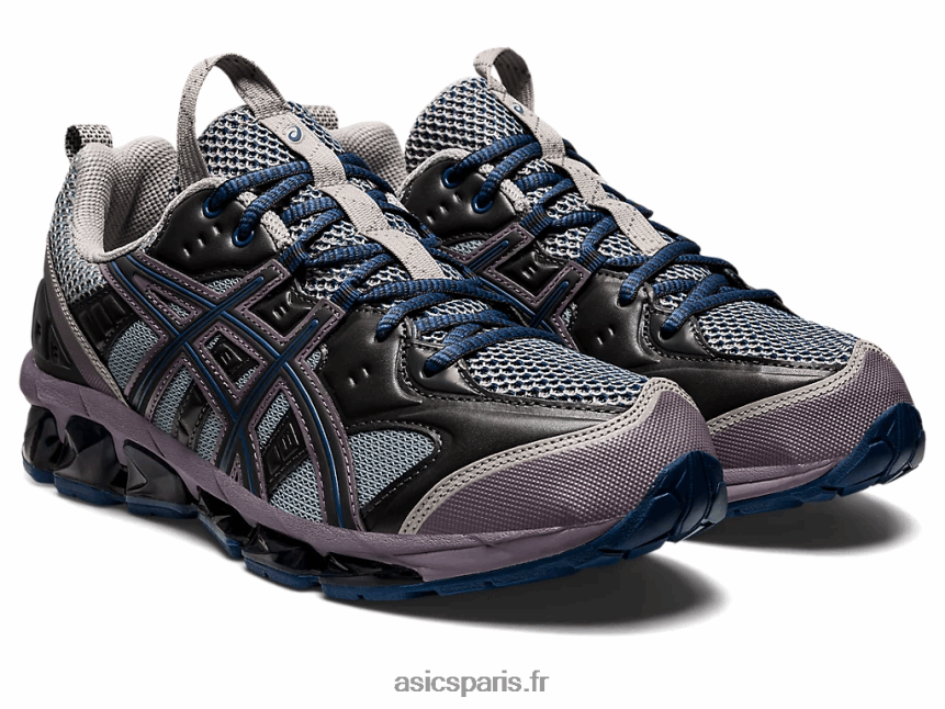 Hommes Asics us3-s gel quantique 360 ​​vii kiso BXL8B2757 gris huître/gris graphite