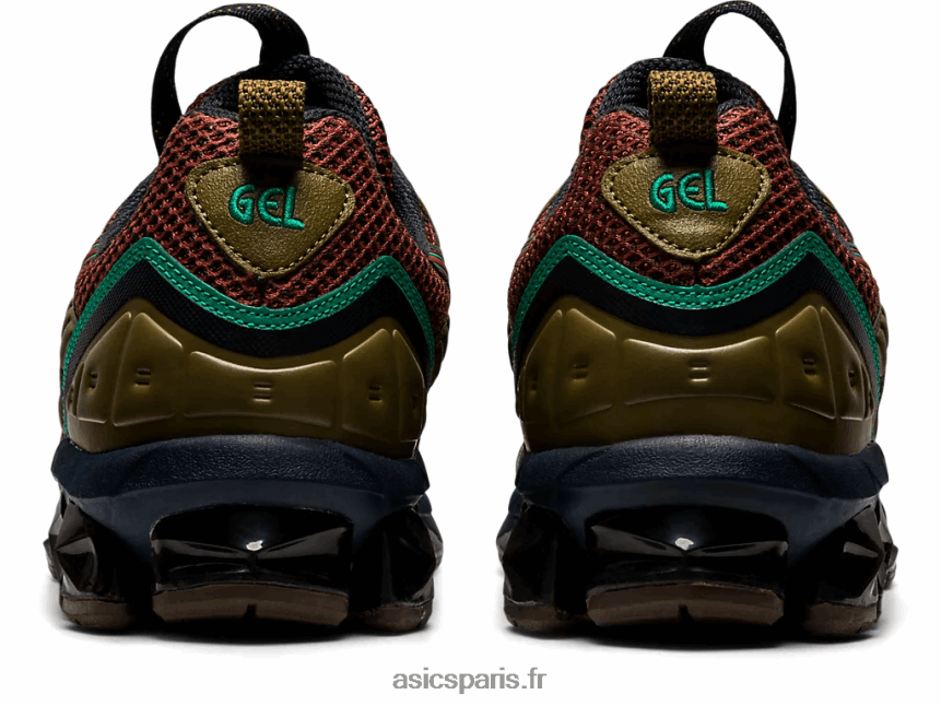 Hommes Asics us3-s gel quantique 360 ​​vii kiso BXL8B2767 vert sapin/demitasse