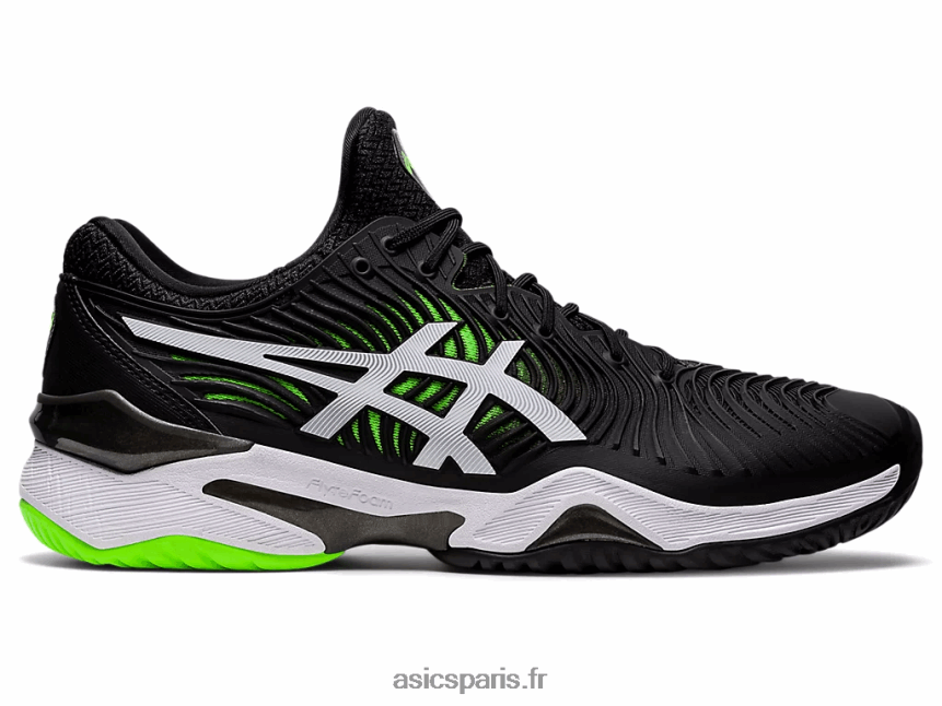 Hommes Asics cour ff 2 BXL8B21166 gecko noir/vert