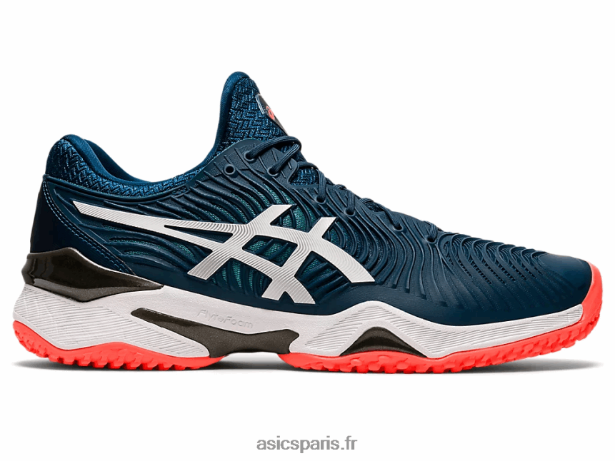 Hommes Asics cour ff 2 oc BXL8B21236 mako bleu/blanc