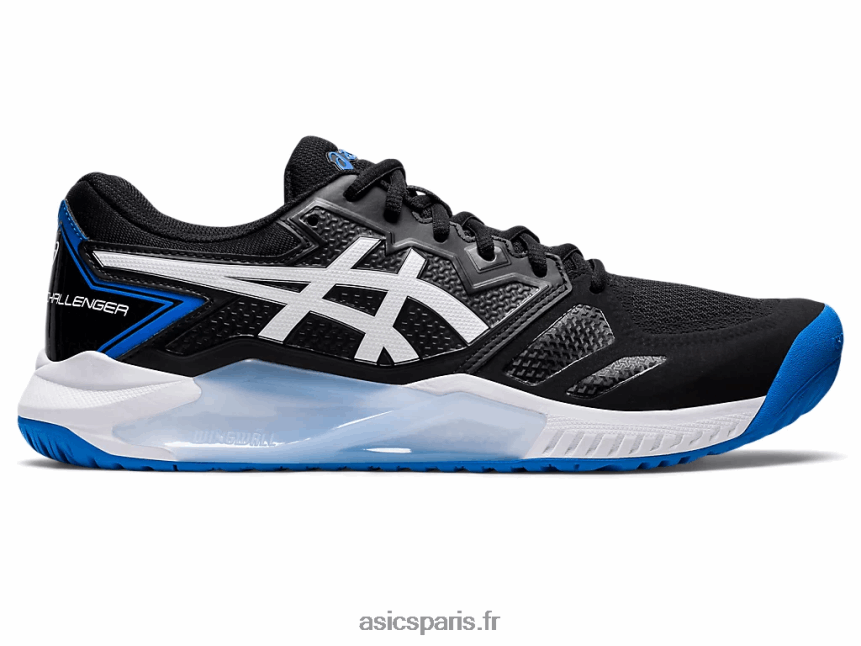 Hommes Asics gel-challenger 13 BXL8B21163 noir/bleu électrique